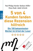 Cover-Bild zum Titel '5 von 4 Kunden fanden diese Rezension hilfreich' von 'Paul-Philipp Hanske, Barbara Höfler, Klaus Raab, Jakob Schrenk'