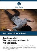 Analyse der Tötungsstatistiken in Kolumbien. - Juan Carlos Gómez Méndez