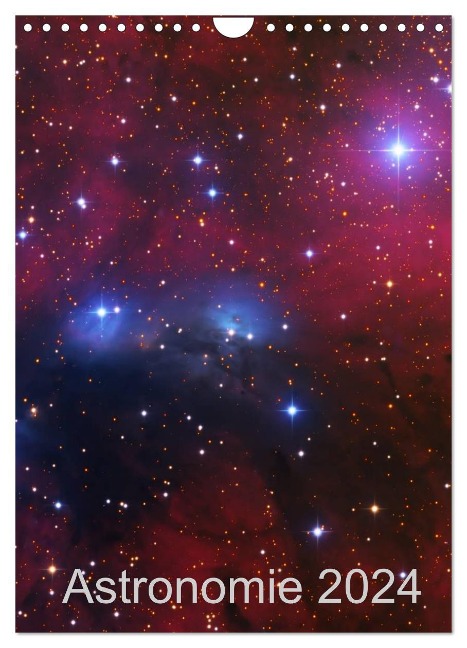 Astronomie 2024 (Wandkalender 2024 DIN A4 hoch), CALVENDO Monatskalender - Kai Wiechen