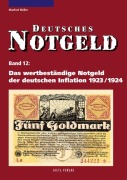 Cover-Bild zum Titel 'Das wertbeständige Notgeld der deutschen Inflation 1923/1924' von 'Manfred Müller'