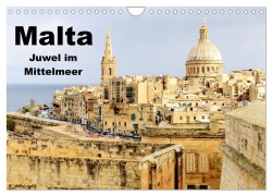 Cover-Bild zum Titel 'Malta - Juwel im Mittelmeer (Wandkalender 2026 DIN A4 quer), CALVENDO Monatskalender' von 'Rabea Albilt'