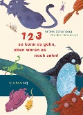 Cover-Bild zum Titel '1, 2, 3, so kann es gehn, eben waren es noch zehn!' von 'Andrea Schomburg'