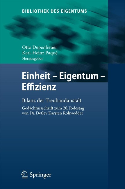 Einheit - Eigentum - Effizienz - 