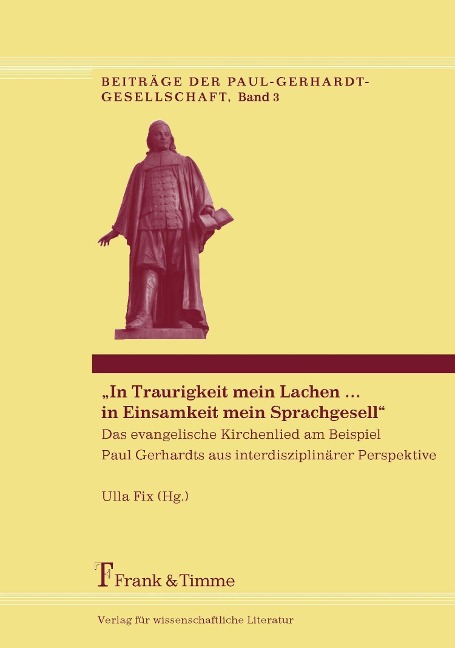 'In Traurigkeit mein Lachen ... in Einsamkeit mein Sprachgesell' - 
