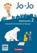 Cover-Bild zum Titel 'Jo-Jo Mathematik  2. Schuljahr - Allgemeine Ausgabe 2018 - Arbeitsheft mit interaktiven Übungen auf scook.de und CD-ROM' von 'Joachim Becherer, Heike Keller, Andrea Schulz, Martin Gmeiner, Mechthild Schmitz'