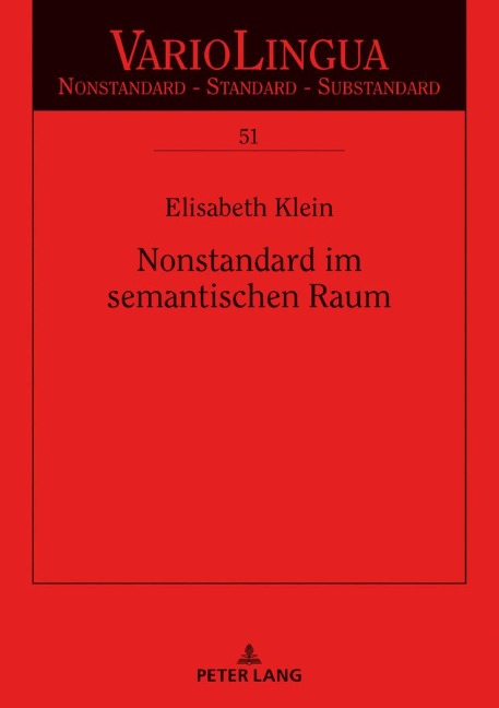 Nonstandard im semantischen Raum - Julia Elisabeth Klein