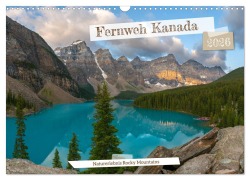 Cover-Bild zum Titel 'Fernweh Kanada - Naturerlebnis Rocky Mountains (Wandkalender 2026 DIN A3 quer), CALVENDO Monatskalender' von 'Alfotokunst Alfotokunst'