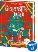 Cover-Bild zum Titel 'Gespensterjäger und der Weihnachtsspuk (Band 5) - Mit 8 illustrierten Farbseiten' von 'Cornelia Funke'