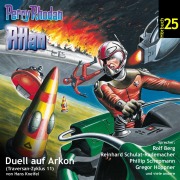 Cover-Bild zum Titel 'Atlan Traversan-Zyklus 11: Duell auf Arkon' von 'Hans Kneifel'