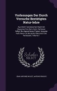 Cover-Bild zum Titel 'Vorlesungen Der Durch Versuche Bestätigten Natur-lehre: Aus Dem Französischen Nach Der Neuesten Von Dem Herrn Verfasser Selbst Durchgesehenen Pariser' von 'Jean Antoine Nollet, Anton Rudolph'