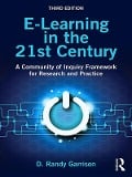 Cover-Bild zum Titel 'E-Learning in the 21st Century' von 'D. Randy Garrison'