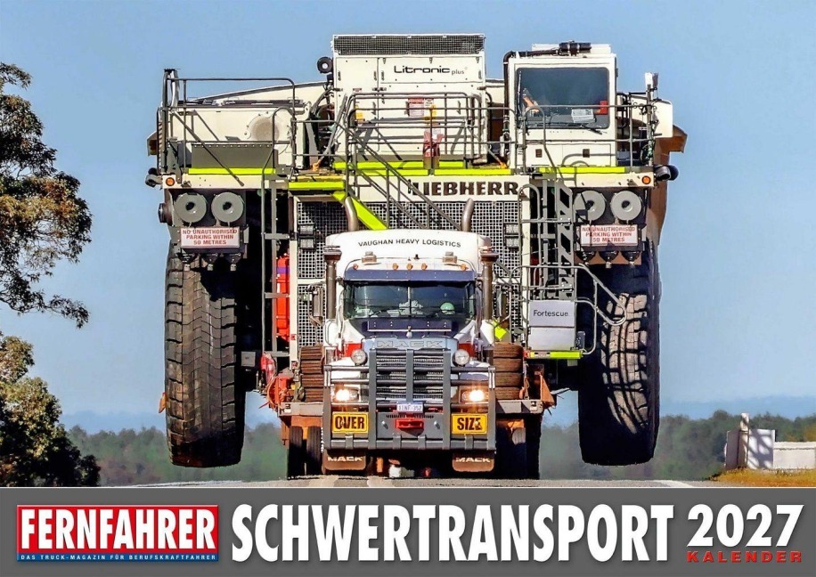 Schwertransporter Kalender 2027 - 