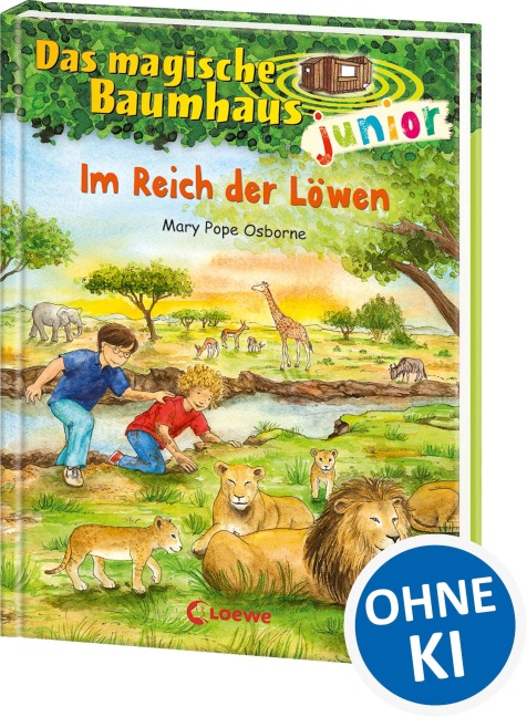 Das magische Baumhaus junior 11 - Im Reich der Löwen - Mary Pope Osborne
