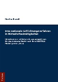 Cover-Bild zum Titel 'Internationale Schlichtungsverfahren in Wirtschaftsstreitigkeiten' von 'Martha Brandl'