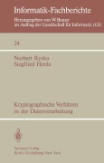 Cover-Bild zum Titel 'Kryptographische Verfahren in der Datenverarbeitung' von 'Siegfried Herda, Norbert Ryska'