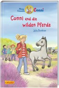 Cover-Bild zum Titel 'Conni Erzählbände 42: Conni und die wilden Pferde' von 'Julia Boehme'