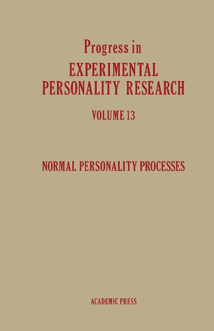 Normal Personality Processes - 
