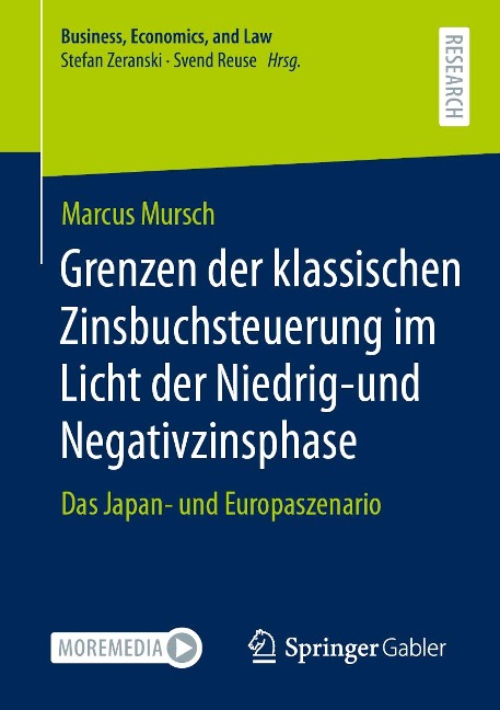 Grenzen der klassischen Zinsbuchsteuerung im Licht der Niedrig-und Negativzinsphase - Marcus Mursch