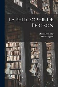 Cover-Bild zum Titel 'La Philosophie De Bergson' von 'Harald Høffding, Henri Louis Bergson'