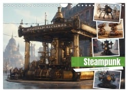 Cover-Bild zum Titel 'Steampunk Maschinen der Straße (Wandkalender 2027 DIN A4 quer), CALVENDO Monatskalender' von 'Stanley Hinz'