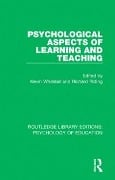 Cover-Bild zum Titel 'Psychological Aspects of Learning and Teaching' von ''