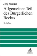 Cover-Bild zum Titel 'Allgemeiner Teil des Bürgerlichen Rechts' von 'Jörg Neuner, Manfred Wolf, Karl Larenz'