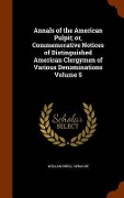 Cover-Bild zum Titel 'Annals of the American Pulpit; or, Commemorative Notices of Distinguished American Clergymen of Various Denominations Volume 5' von 'William Buell Sprague'