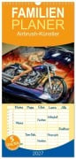 Cover-Bild zum Titel 'Familienplaner 2027 - Airbrush-Künstler mit 5 Spalten (Wandkalender, 21 x 45 cm) CALVENDO' von 'Torsten Irmer'