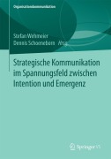 Cover-Bild zum Titel 'Strategische Kommunikation im Spannungsfeld zwischen Intention und Emergenz' von ''