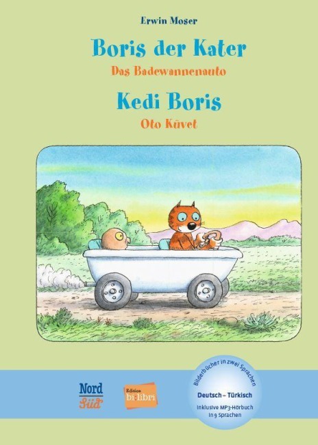 Boris der Kater - Das Badewannenauto (Deutsch-Türkisch) - Erwin Moser
