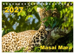 Cover-Bild zum Titel 'Masai Mara 2027 (Tischkalender 2027 DIN A5 quer), CALVENDO Monatskalender' von 'Gerd-Uwe Neukamp'