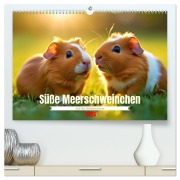 Cover-Bild zum Titel 'Süße Meerschweinchen (hochwertiger Premium Wandkalender 2026 DIN A2 quer), Kunstdruck in Hochglanz' von 'Torsten Irmer'