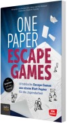 Cover-Bild zum Titel 'One Paper Escape Games' von 'Alexander Otto, Merle Weilandt, Nils Weilandt, Wiebke Otto'