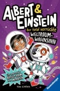 Cover-Bild zum Titel 'Albert & Einstein, Band 2 - Der total verrückte Weltraum-Wahnsinn' von 'Tim Collins'