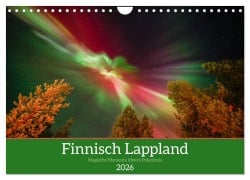 Finnisch Lappland (Wandkalender 2026 DIN A4 quer), CALVENDO Monatskalender - Marco Springer