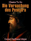 Cover-Bild zum Titel 'Die Versuchung des Pescara' von 'Conrad Ferdinand Meyer'