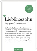 Cover-Bild zum Titel 'Lieblingssohn (Substantiv, m)' von ''
