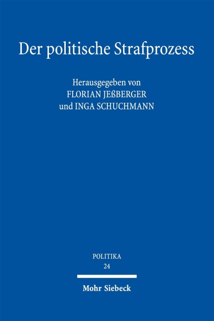 Der politische Strafprozess - 