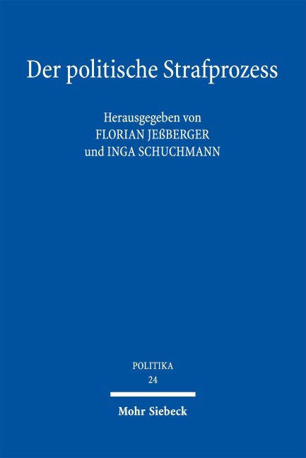 Der politische Strafprozess - 