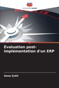 Cover-Bild zum Titel 'Évaluation post-implémentation d'un ERP' von 'Anna Zottl'