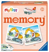 Cover-Bild zum Titel 'Ravensburger - 20877 - My first memory® Fahrzeuge, Merk- und Suchspiel mit extra großen Bildkarten für Kinder ab 2 Jahren' von 'William H. Hurter'