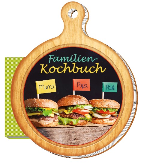 Rezeptbrettchen "Familien - Kochbuch" - 