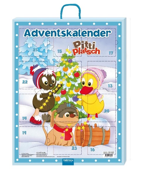 Trötsch Unser Sandmännchen Minibücher Adventskalender Pittiplatsch - 