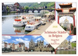Cover-Bild zum Titel 'Schönste Städte in Belgien (Wandkalender 2026 DIN A3 quer), CALVENDO Monatskalender' von 'Gisela Kruse'