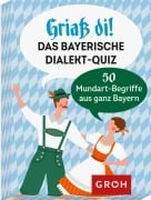 Cover-Bild zum Titel 'Griaß di! Das bayerische Dialekte-Quiz' von 'Susanne Lieb'