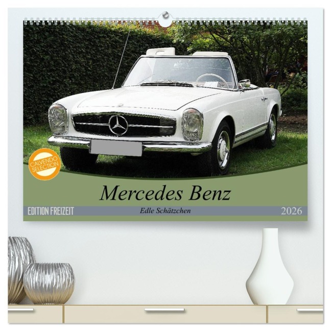 Mercedes Benz - Edle Schätzchen (hochwertiger Premium Wandkalender 2026 DIN A2 quer), Kunstdruck in Hochglanz - Anja Bagunk