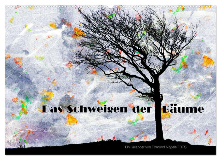 Das Schweigen der Bäume (Wandkalender 2026 DIN A2 quer), CALVENDO Monatskalender - Edmund Nägele FRPS