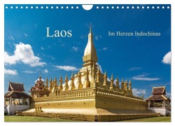 Cover-Bild zum Titel 'Laos - Im Herzen Indochinas (Wandkalender 2026 DIN A4 quer), CALVENDO Monatskalender' von 'Harry Müller'