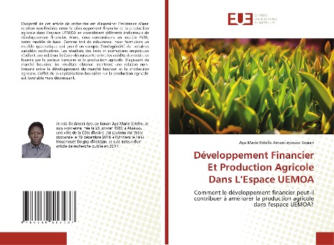Développement Financier Et Production Agricole Dans L¿Espace UEMOA - Aya Marie Estelle Amani épouse Konan
