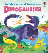 Cover-Bild zum Titel 'Aufklappen und Entdecken: Dinosaurier' von 'Emily Bone'